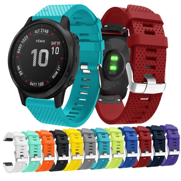 armband silikon Garmin Fenix 7s/6s fenix 5s lila