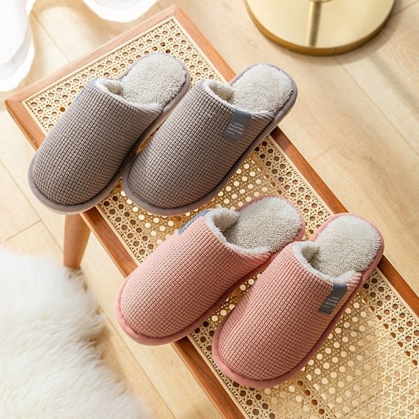fluff tofflor varma tofflor innetofflor mt139 rosa 36-37 (insida 24cm)