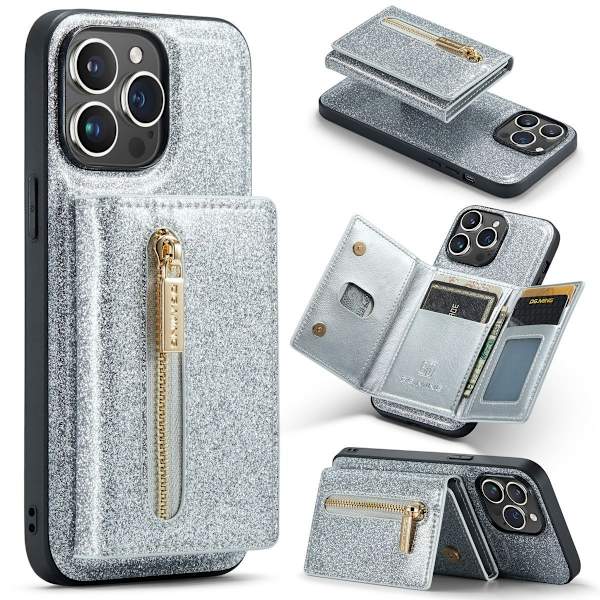 (iPhone 12 / iPhone 12 Pro) DG.MING M3 -sarjan kimalteleva te hopea
