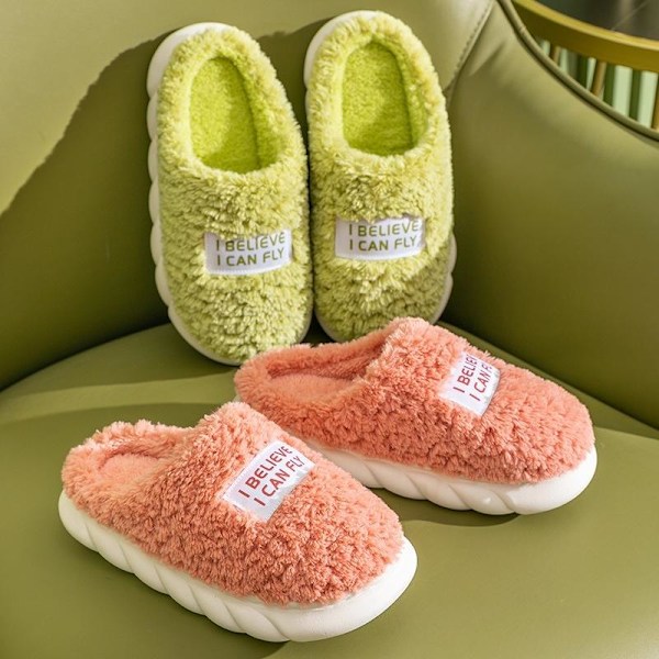 fluff hjemmesko varme hjemmesko PC02 tummanharmaa 40-41 (sisä 26 cm)