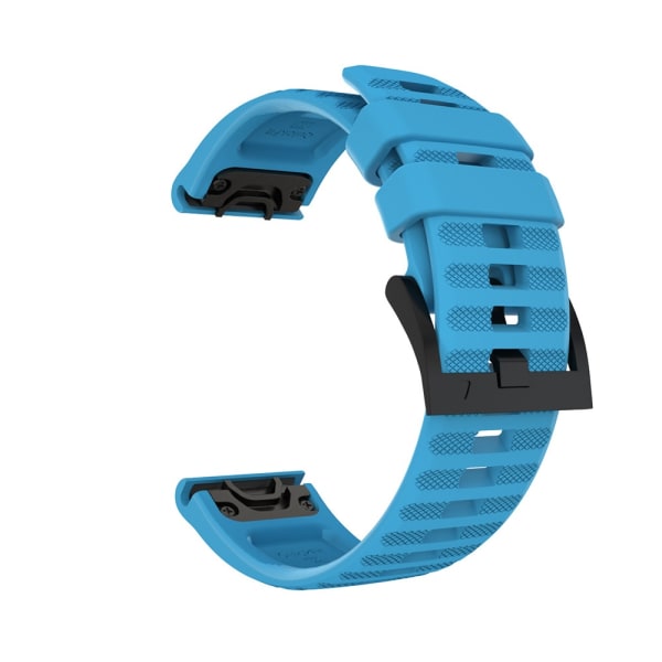 armband silikon Garmin 22mm Fenix 6 22mm blå