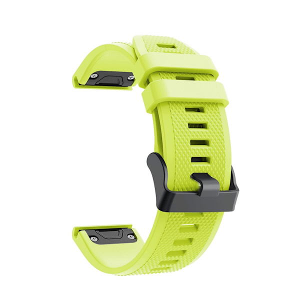 armbånd silikone Garmin fenix 7/6/5 Grøn