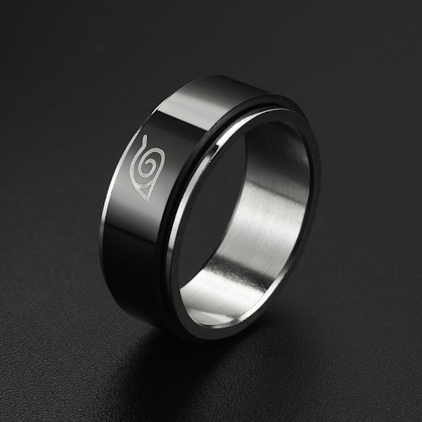 antistress spinner roterende fidget ring ringe størrelse 10/19,8 mm