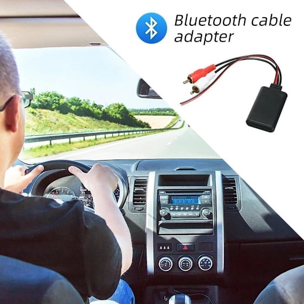Bluetooth RCA -bil AUX -bilstereoadapteri