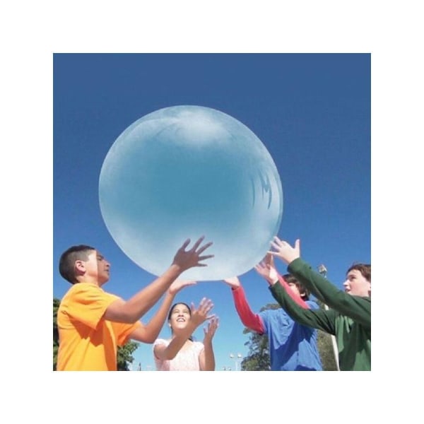 Bubble ball wubble vesipallo vesiilmapallot 80cm pinkki