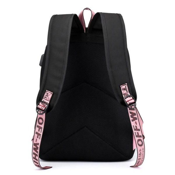 Anya Forger reppu lasten reput reppu USB-liitännällä 1kpl pinkki 2