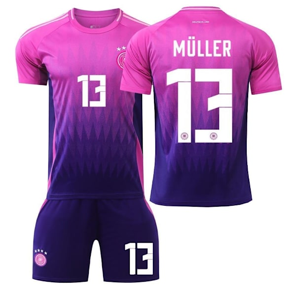 Germany Away Football Kit 2023 - Barn- och vuxenstorlekar - Nr 1 #24