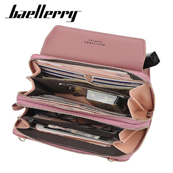 Baellerry Naisten Käsilaukut Muoti Clutch Olkalaukku Crossbody punainen 20 cm * 11 cm * 6 cm