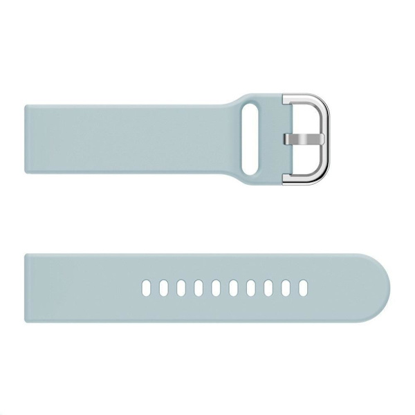 Silikoniranneke Samsung Galaxy Watch Active/Active2 vaaleansininen