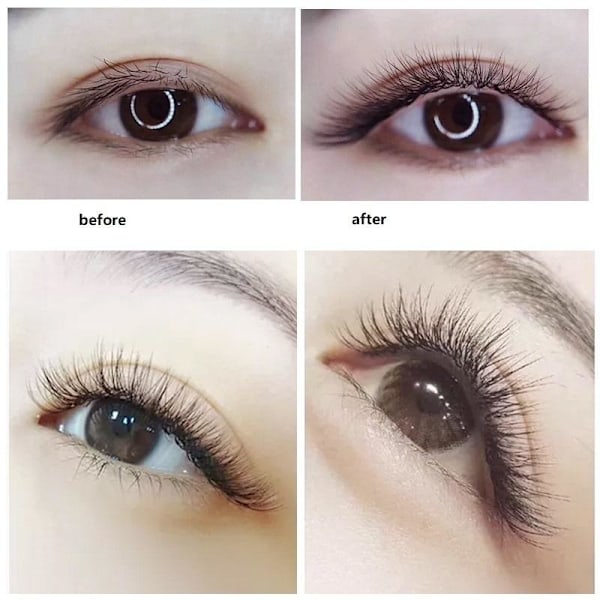 Eleganta Yelix Premium Fransar/fransförlängning/lashes Pack 0.05B 10mm