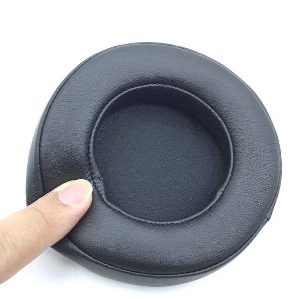 öronkuddar kuddar för Razer ManO'War 7.1 cushion kit svart proteinläder