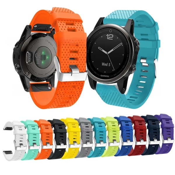 armbånd silikon Garmin Fenix ​​​​7S/5S/6s pluss blå