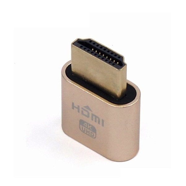 HDMI Dummy Plug 4K, Display Emulator, virtual display adapter