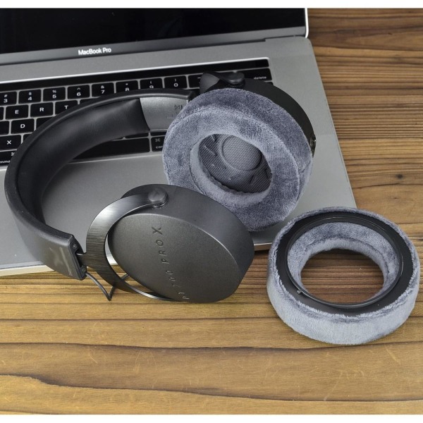 öronkuddar eller huvudkudde för Beyerdynamic DT700 Prox DT900 Pr grå tjocknat