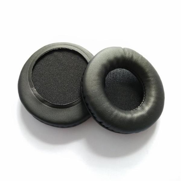 öronkuddar kuddar för Skullcandy HESH 2.0 cushion kit svart proteinläder