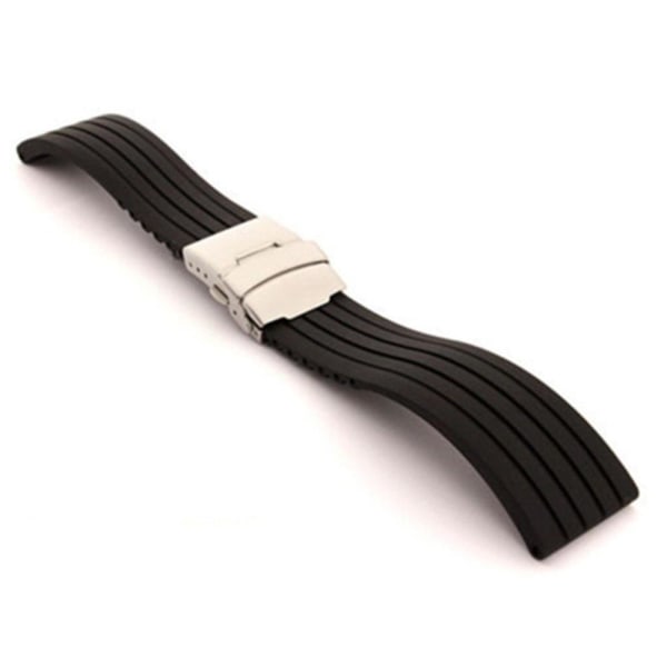Silicon Klockarmband Klock armband 22mm