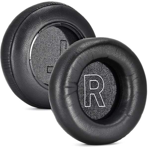 öronkuddar hörlurskuddar kuddar för BO B&O beoplay H9 3rd Gen3 svart lammskinn