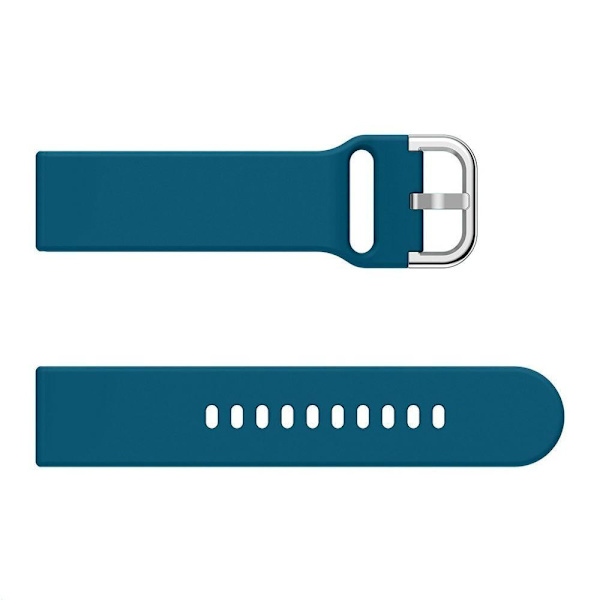 Silikoniranneke Samsung Galaxy Watch Active/Active2 Tummanvihreä
