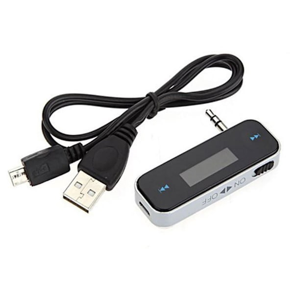 3.5mm FM Sändare med LCD Display