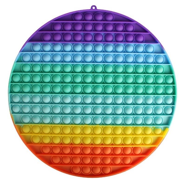 fidget toys pop it leksak sensory regnbåge 20cm