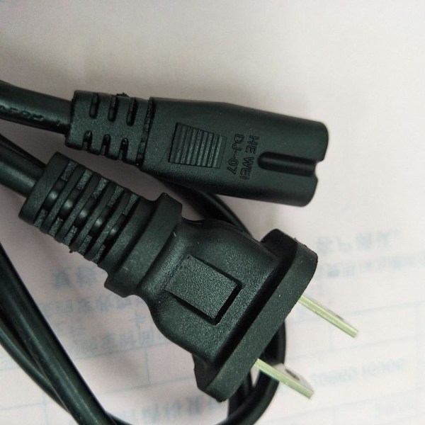 Digitalkamera Strömadapter Laddare AC-sladd US-kontakt / EU-kont 1 meter