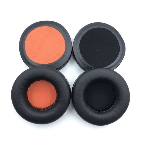 öronkuddar kuddar för Razer Kraken Pro USB 7.1 cushion kit svart/orange
