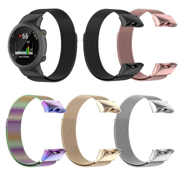 armband stål Garmin forerunner 45 / 45S / swim2 guld