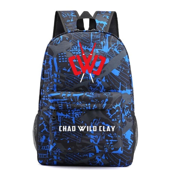 Chad Wild Clay ryggsäck barn ryggsäckar ryggväska 1st svart/blå