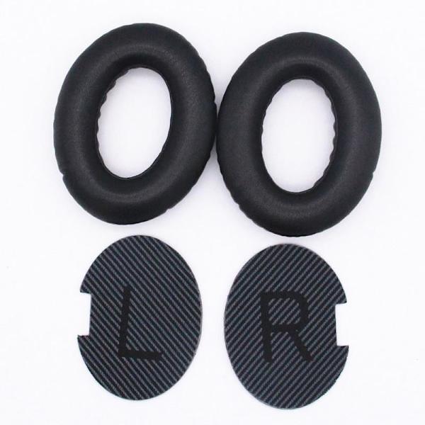øreputer puter til BOSE QC25 QC15 QC2 AE2i QC35 putesett svart