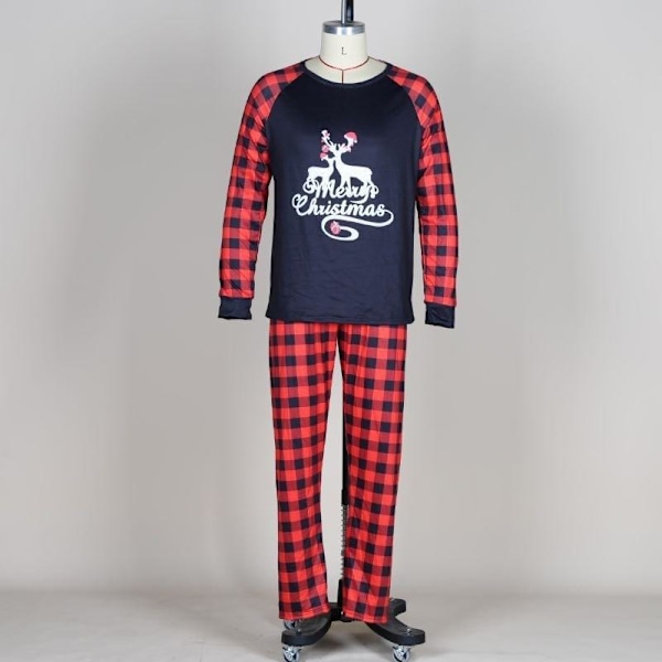 Jouluvaatteet Joulupyjamat perheen pyjamathousut Joulupuseropyjamasetti baby 18-24