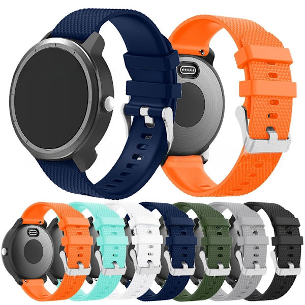 armbånd silikone Garmin vivoactive5 venu/vivomove HR sort