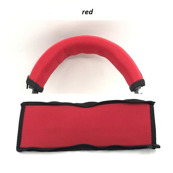 pehmusteet päätyynylle Audio-Technica ATH MSR7 M50X M40X M30 M20X 23cm*8,5cm punainen