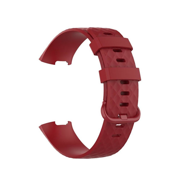 Fitbit Charge 3 -ranneke, Pieni, Punainen