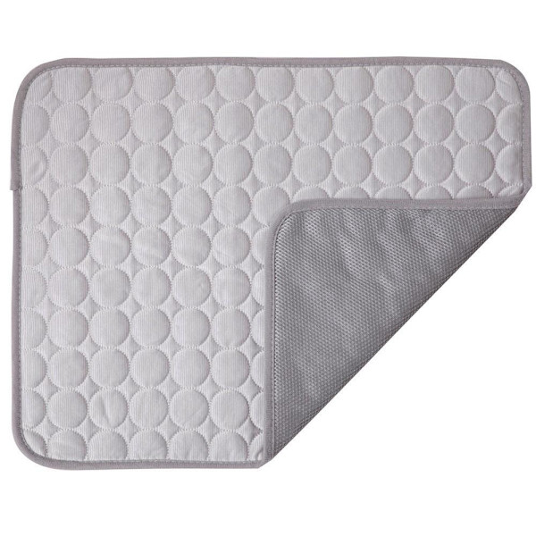 jäähdytysmatto koiran kissa jäähdytysmatto sänky jäähdytyskoira vaaleanharmaa 40*30cm--xs