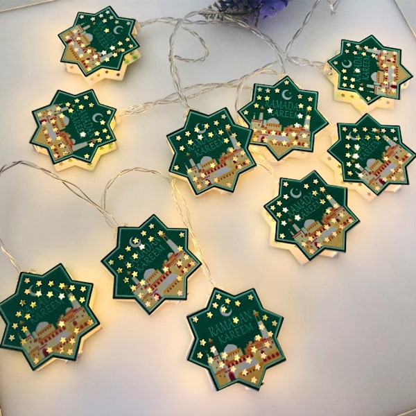 Ramadan eid mubarak koristeellinen led-nauhavalo Pituus 1,65m