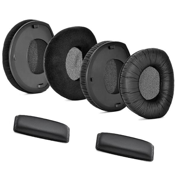 korvatyynyt tai päätyyny Sennheiser HDR RS160 RS170 RS180 proteiininahkainen tyyny