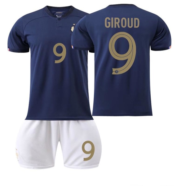 fodboldtrøje fodboldtøj trøje frankrig griezmann giroud mb #9 #24