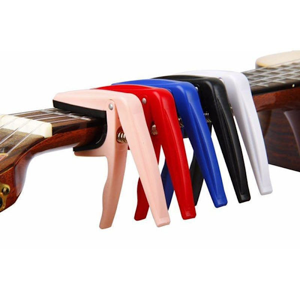 Gitarr Clamp Guitar Jaw Capo Clamp för Ukulele Guitar, 1st