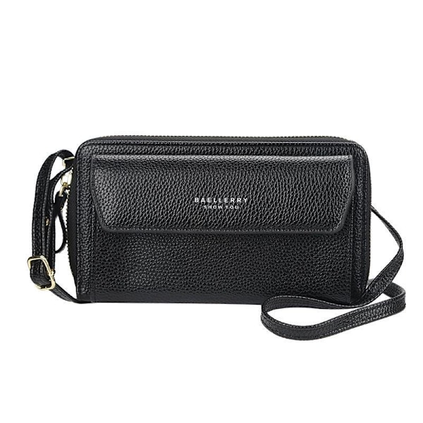 Baellerry Fashion Crossbody Väskor för kvinnor Läder Telefonväsk Ljusrosa 21cm*11cm*4.5cm