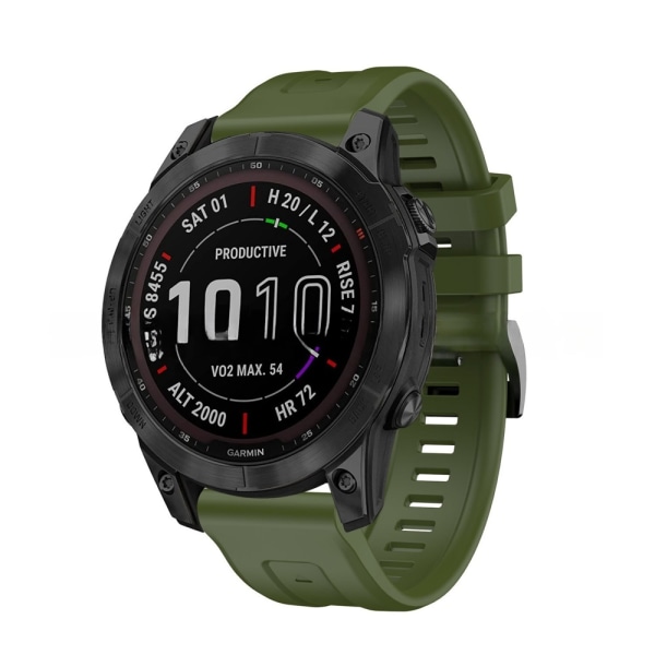 armbånd silikon Garmin Fenix ​​​​7pro fenix 6 grå