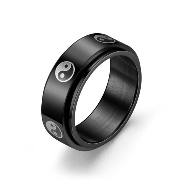 antistress spinner roterende fidget ring ringe størrelse 10/19,8 mm