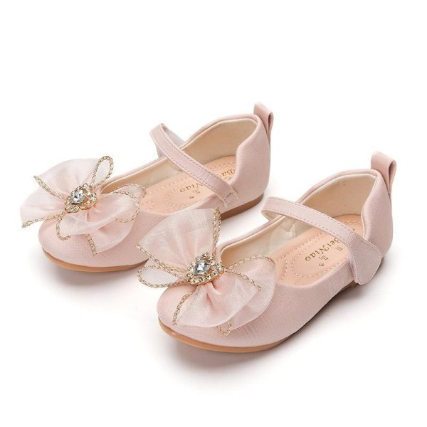 prinsessesko elsa sko børnefestsko sølvfarvede 16,5 cm / størrelse 26