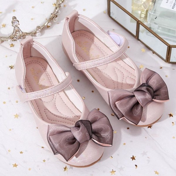 prinsesskor elsa skor barn festskor rosa 17.5cm / size28