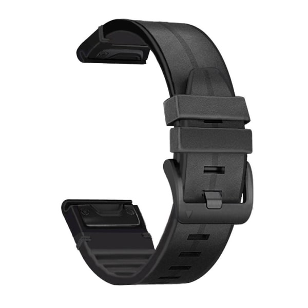 armbånd silikone Garmin Fenix ​​7X/6X/fenix 6/Enduro sort (fenix7/6)