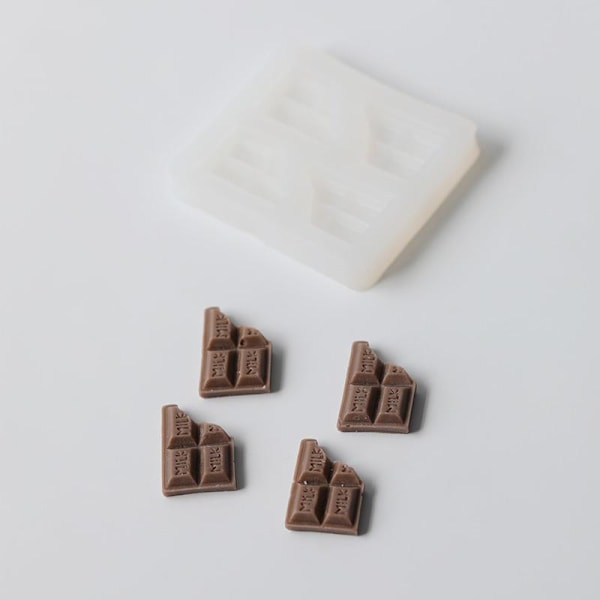 lysforme lys stearinlys gør-det-selv-forme i silikoneform mj10 chokolade