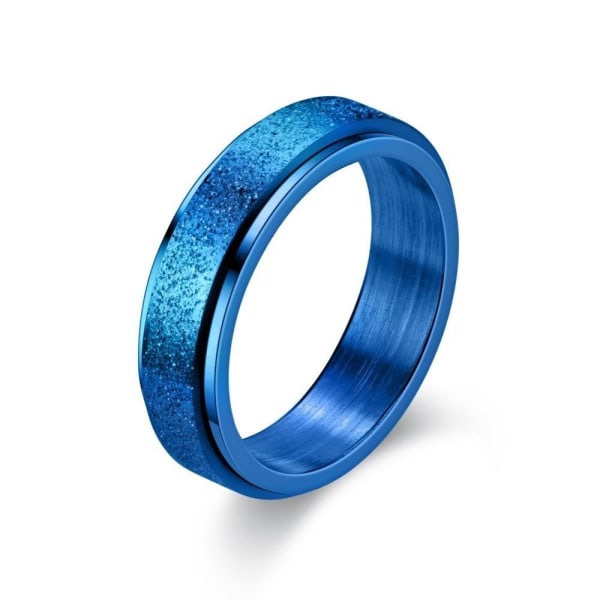 antistress spinner roterende fidget ring ringe størrelse 9/19 mm