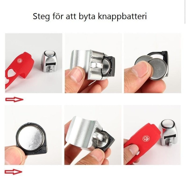 Ringklocka Cykel elektrisk höjudda cykelhorn 120dB cykeltillbehö 1st Blå