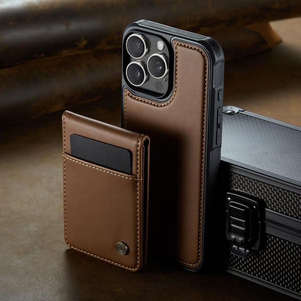 (Til iPhone 16 Plus) Etui med RFID-beskyttelse og aftageligt design rosa