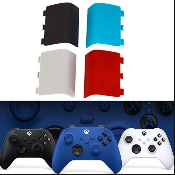 Batterilucka ersättning för Xbox SX/XSS Handkontroll svart