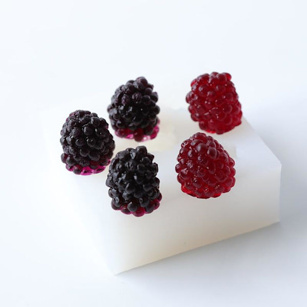 ljusformar ljus stearinljus DIY gjutformar i silikonform MJ07 Mulberry Fruit
